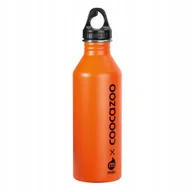 Shakery i bidony sportowe - Butelka ze stali nierdzewnej Coocazoo bidon do szkoły 0,75Lall orange - miniaturka - grafika 1