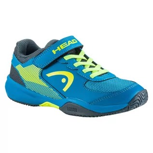 Buty dla dziewczynek - Buty Dziecięce Head Sprint Velcro 3.0 Blue/Yellow - grafika 1