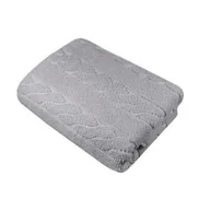 Ręczniki - Ręcznik łazienkowy Skandynawski 90 x 50 Srebrny bawełna TEXPOL - miniaturka - grafika 1