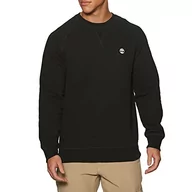 Bluzy męskie - Timberland E- r Basic Regular Crew Bluza męska, Czarny, S - miniaturka - grafika 1