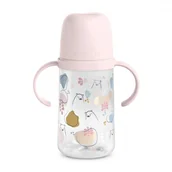 Kubki dla dzieci - SUAVINEX DRUGI KUBEK Z SILIKONOWYM USTNIKIEM BEARS 270ML RÓŻOWY - miniaturka - grafika 1