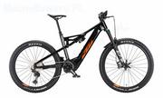 Rowery elektryczne - KTM MACINA Kapoho Master 2023 Flaming Black (orange) 27,5 cala, 29 cali - miniaturka - grafika 1