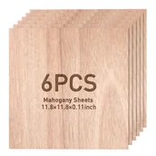 Grawerowanie i akcesoria - Mecpow AS3 300*300*3mm Mahogany Sheets - 6pcs - miniaturka - grafika 1