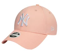 Czapki damskie - Czapka z daszkiem NEW ERA NY YANKEES damska różowa - miniaturka - grafika 1