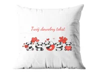 Poduszki dekoracyjne - Poszewka personalizowana na Walentynki - 1 szt. - miniaturka - grafika 1