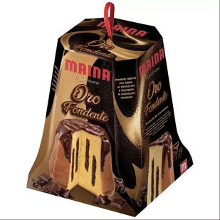 Maina PANDORO Oro Fondente 750g - Włoskie Ciasto Czekoladowe - Szybkie dania obiadowe - miniaturka - grafika 1