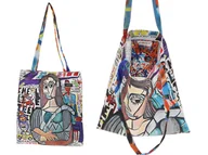 Torebki damskie - Torba na ramię - Graffiti (CARMANI) - miniaturka - grafika 1