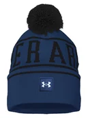 Czapki damskie - Under Armour Czapka "Halftime Pom" w kolorze granatowym - miniaturka - grafika 1