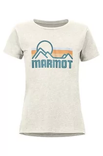 Koszulki i topy damskie - Marmot damska koszulka na świeżym powietrzu z krótkim rękawem, nowa żółwia wrzosowa, X-Small - grafika 1