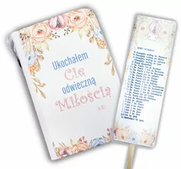 Okładka, etui na Pismo Święte PALLOTTINUM 18x12 na zamek + zakładka - Dewocjonalia - miniaturka - grafika 1