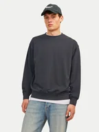 Bluzy męskie - Jack&Jones Bluza Charge 12257853 Granatowy Loose Fit - miniaturka - grafika 1