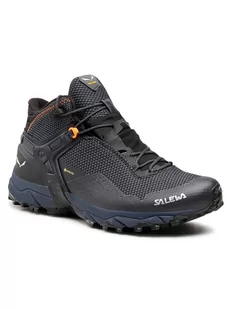 Salewa Trekkingi Ms Ultra Flex 2 Mid Gtx 61387-0984 Granatowy - Buty trekkingowe męskie - miniaturka - grafika 1