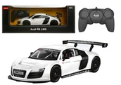 Zabawki zdalnie sterowane - Auto Sportowe Rc 1:18 Zdalnie Sterowane Audi R8 Białe - miniaturka - grafika 1