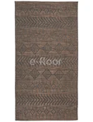 Dywany - Dywan płasko tkany sznurkowy 160x230 aztecki brązowy - miniaturka - grafika 1
