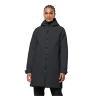 Kurtki damskie - Damska parka Jack Wolfskin PERGAMON PARKA W phantom - S - miniaturka - grafika 1