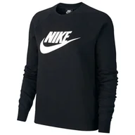 Bluzy damskie - Nike, Bluza damska, Sportswear Essential BV4112 010, czarny, rozmiar S - miniaturka - grafika 1