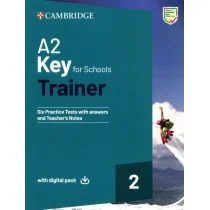 A2 Key for Schools Trainer 2. Trainer with Answers with Digital Pack - Książki do nauki języka angielskiego A2 Key for Schools Trainer 2. Trainer with Answers with Digital Pack - Książki do nauki języka angielskiego - miniaturka - grafika 1