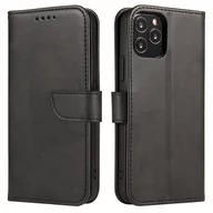 Etui i futerały do telefonów - Magnet Case elegancki futerał etui pokrowiec z klapką i funkcją podstawki Samsung Galaxy A13 5G czarny - miniaturka - grafika 1