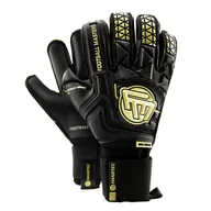 Piłka nożna - Rękawice Bramkarskie Football Masters Voltage Plus Black Gold Rf V 4.0 9,5 - miniaturka - grafika 1
