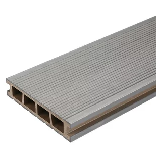 DESKA TARASOWA KOMPOZYTOWA 25x150x3000 mm ANTRACYT BERGDECK - Podesty i deski tarasowe - miniaturka - grafika 1