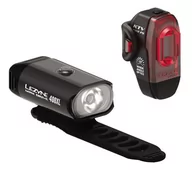 Lampki rowerowe - LEZYNE Zestaw lampki MINI DRIVE 400 przód 400 lumenów, KTV PRO tył 75 lumenów, usb czarne (NEW) LZN-1-LED-24P-V404 - miniaturka - grafika 1