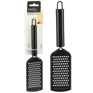 Tarka kuchenna z rączką czarna stalowa - Inne naczynia kuchenne - miniaturka - grafika 1