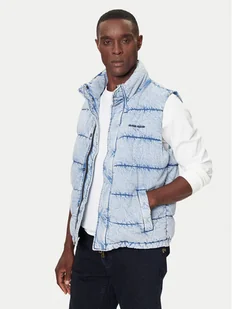 Guess Bezrękawnik M5BN81 D6181 Niebieski Regular Fit - Kamizelki męskie - miniaturka - grafika 1