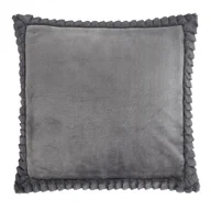Poduszki dekoracyjne - Poduszka dekoracyjna 55x55 cm Velvet and Faux Fur - Catherine Lansfield - miniaturka - grafika 1