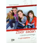 Pomoce naukowe - Zbiór zadań z języka polskiego dla gimnazjalistów - Robert Chamczyk - miniaturka - grafika 1