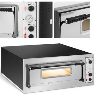 Royal Catering Piec do pizzy - jednokomorowy - 6 pizz 32 cm - RC-POB6RC-POB6 - Piece, kotły  i płyty grzejne gastronomiczne - miniaturka - grafika 1