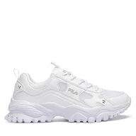 Sneakersy damskie - Sneakersy Fila ELECTRIC FLOW FFW0164-10004 Biały - miniaturka - grafika 1