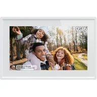 Ramki cyfrowe do zdjęć - DENVER Frameo PFF-725W Biały - miniaturka - grafika 1
