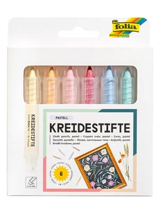 Folia Mazaki kredowe (6 szt.) - Zabawki kreatywne - miniaturka - grafika 1
