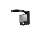 Lampy ogrodowe - Kinkiet zewnętrzny LED 20W z czujnikiem ruchu Iver IP54 4000K DGR AZ5702 Azzardo - miniaturka - grafika 1