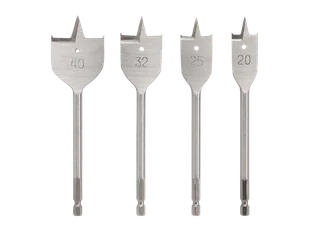 PARKSIDE® Wiertło specjalne, PSB 3 A1, 6-kątne (Zestaw 4 wierteł płaskich) - Wiertła - miniaturka - grafika 1