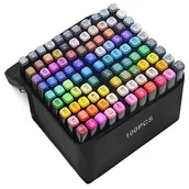 Księgarnia OUTLET - EXTRALINK ZESTAW MARKERÓW ALKOHOLOWYCH 100SZT - miniaturka - grafika 1