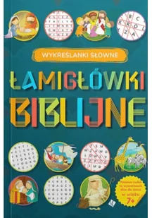 SZARON Łamigłówki Biblijne - Wykreślanki słowne - praca zbiorowa - Łamigłówki - miniaturka - grafika 2