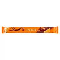 Batoniki - Lindt Lindor Czekolada gorzka z delikatnie rozpływającym się nadzieniem pomarańczowym 38 g - miniaturka - grafika 1