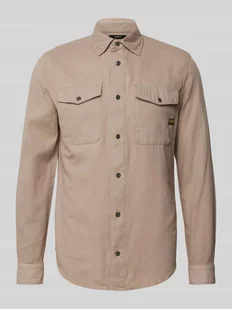 Koszula casualowa o kroju slim fit z kieszeniami na piersi model ‘Marine’ - Koszule męskie - miniaturka - grafika 1
