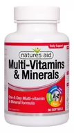 Suplementy naturalne - Natures AID AID MVIT+MIN COMPLETE IRON A-Z 90KAPS - miniaturka - grafika 1