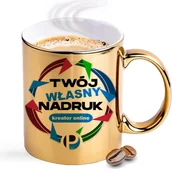 Kubki - Kubek Z Twoim Własnym Dowolnym Nadrukiem Foto Zdjęciem Logo Na Prezent - miniaturka - grafika 1