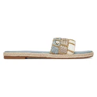 Espadryle damskie - ROXY E6018-5 Niebieski - miniaturka - grafika 1