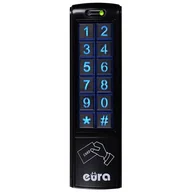 Systemy inteligentnych domów - Zamek szyfrowy EURA AC-30C7 Czarny - miniaturka - grafika 1