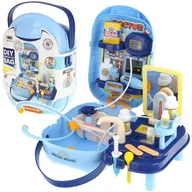 Zabawy w naśladowanie dorosłych - Urwiskowo, gabinet lekarski zestaw stolik doktora w walizce - miniaturka - grafika 1