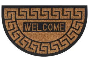 Półokrągła wycieraczka welcome z napisem B8-C33 - Wycieraczki Półokrągła wycieraczka welcome z napisem B8-C33 - Wycieraczki - miniaturka - grafika 1