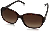 Okulary przeciwsłoneczne - Pierre Cardin Damskie okulary przeciwsłoneczne P.C. 8398/S Cc 086 57, brązowe (Dark Havana/Brown) - miniaturka - grafika 1