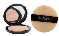 Pudry do twarzy - IsaDora Velvet Touch Compact Powder, puder prasowany 13 Soft Nougat Mist, 10 g - miniaturka - grafika 1