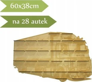 naSciane Półka na resoraki autka samochody hot wheels tir - Szafy i szafki dla dzieci - miniaturka - grafika 1