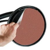 Materiały ścierne - Tarczki ścierne do szlifierek do gipsu DEDRA DED77491 225 mm, gr.80, 5 szt. - miniaturka - grafika 1