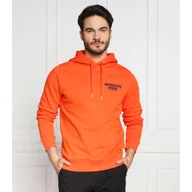 Bluzy męskie - CALVIN KLEIN JEANS Bluza SEASONAL BLOCKED LOGO HOODIE | Regular Fit - miniaturka - grafika 1